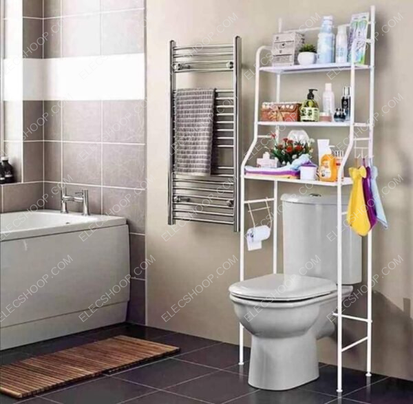 Etagère de rangement de Toilette et salle de Bain – Image 2