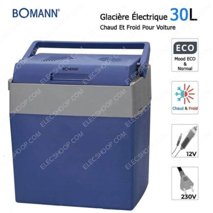 Glacière thermo électrique 30L 12V / 220V Bomann – Image 2