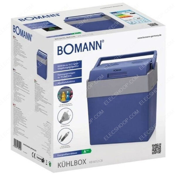 Glacière thermo électrique 28L Froid-Chaud 12V / 220V Bomann – Image 4