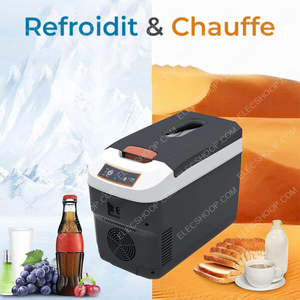 Glacière réfrigérateur NOFROST électrique 10 litres 12v 24v – Image 7