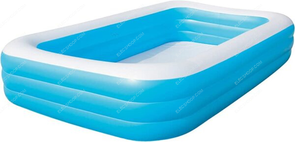 Piscine familiale de 3 m, Rectangulaire pour Enfants et Adultes