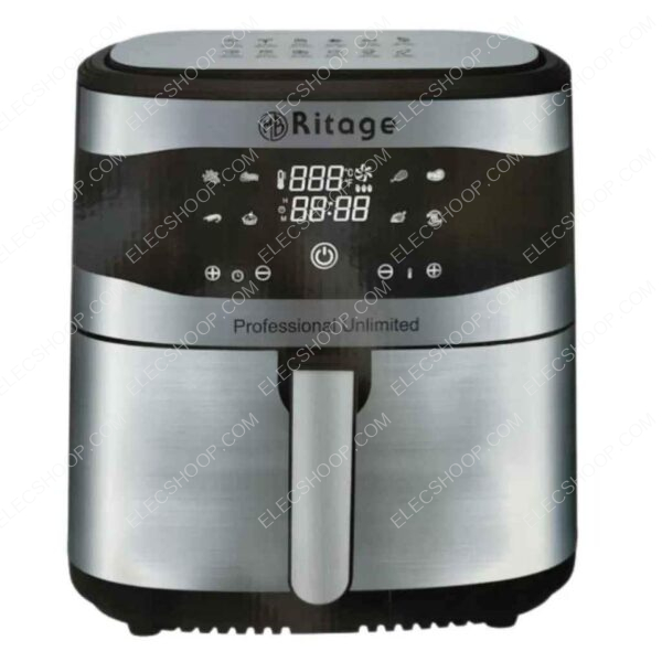 Friteuse éléctrique Ritage – Friteuse sans huile – 8 Litres – Image 2